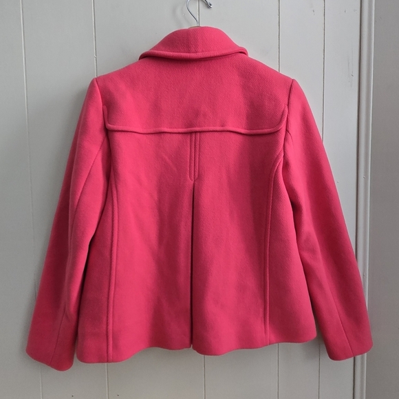 Talbots Women's Vibrant Pink Blazer-Size 4 -80%wool - Picture 7 of 7